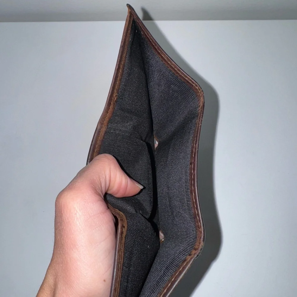 Levi’s Western Leather Bifold ID Wallet
